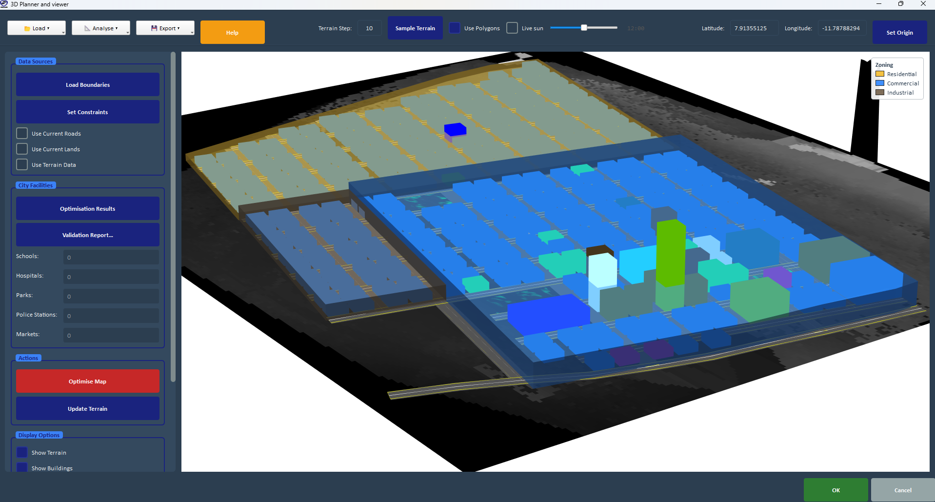 Zoning and Land Use 3D